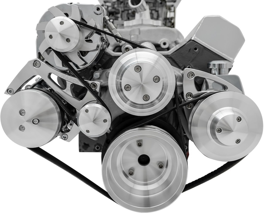 March Performance 23072: 23072 Big Block Chevy Serpentine Conversion Ultra Series (AC/PS/ALT)