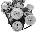 March Performance 22021-09: Standard Mount Serpentine Conversion Kit SB-Chevy - Long Water Pump