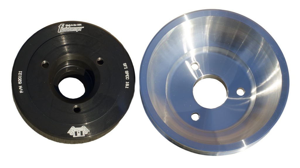 March Performance P800: P800 LS Fluid Dampr and Serpentine Pulley