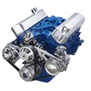 Blueprint Engines BPP302FDPS3: BPP302FDPS3 SBF 302 Front Accessory Drive, Dual-Belt Quick Serpentine W/ ALT, PS, WP, Brackets, Bolts