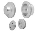 March Performance 1610: Performance Series V-Belt Pulley Kit 5-1/2", 1-Groove Crank Pulley