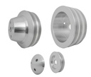 March Performance 5070: Corvette V-Belt Pulley Kit - Performance Series 1971-1982 Small Block Chevy Corvette