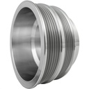 March Performance 6331: Crankshaft Pulley Small Block Chevy [Clear]