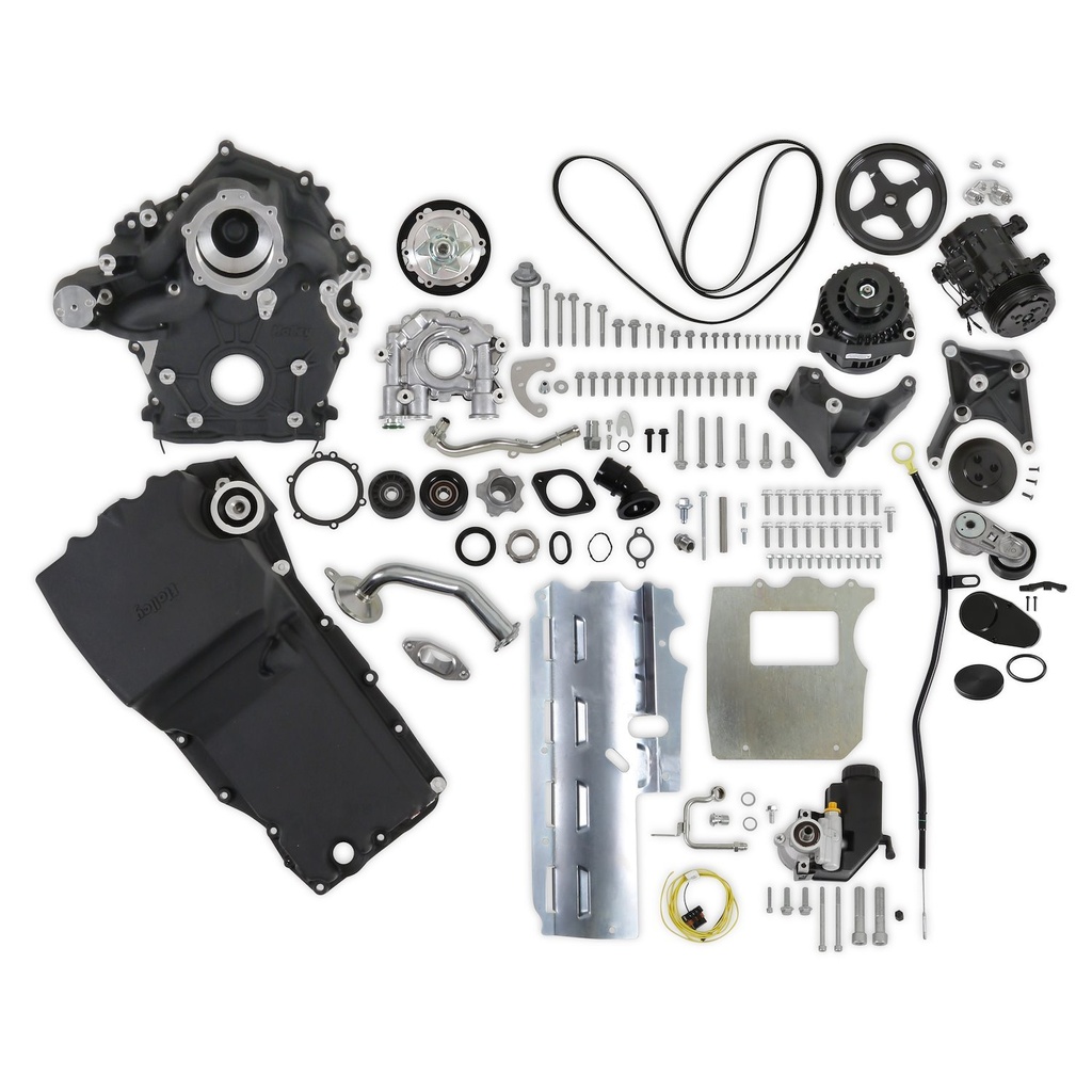 Holley 20-340BK: 20-340BK Godzilla High-Mount Accessory Drive