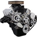 Vintage Air 174101: 174101 Front Runner Engine Accessory Drive System, Small Block Ford, Black, with Power Steering