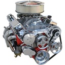Vintage Air 174015: 175015 Front Runner Engine Accessory Drive System, Small Block Chevy, Bright, with Power Steering