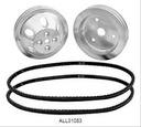 Allstar Performance ALL31083: Small Block Chevy 1:1 Ratio Pulley Kit Without Power Steering