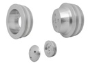 March Performance 1667: Performance Series V-Belt Pulley Kit 5-1/2", 2-Groove Crank Pulley