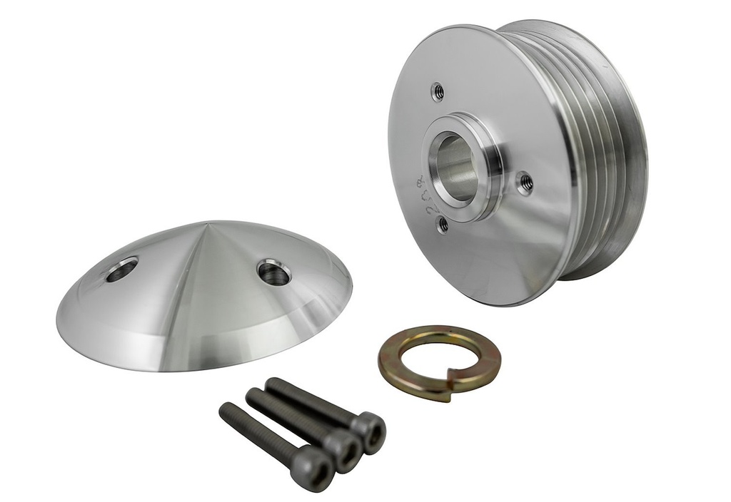March Performance 206: Alternator Pulley with Cover GM/Ford