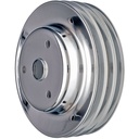 Trans Dapt 9608: Chrome Crankshaft Pulley Depth: 7.8"
