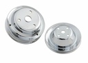 Mr Gasket 4962: Chrome Pulley Set 1969-85 Small Block Chevy