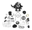 Holley 20-291BK: 20-291BK Gen III Hemi Mid-Mount Complete Accessory Drive Kit [Engines with VVT]