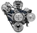March Performance 30126: Ford 289-305 (5.0L) Mid Mount Serpentine Drive Kit With Ford Power Steering