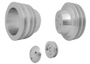 March Performance 1595: Performance Series V-Belt Pulley Kit 5-1/2", 3-Groove Crank Pulley