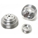 BBK Performance Parts 1598: 3-Piece Aluminum Underdrive Pulley Kit 1985-87 Monte Carlo, GM Truck 305/350