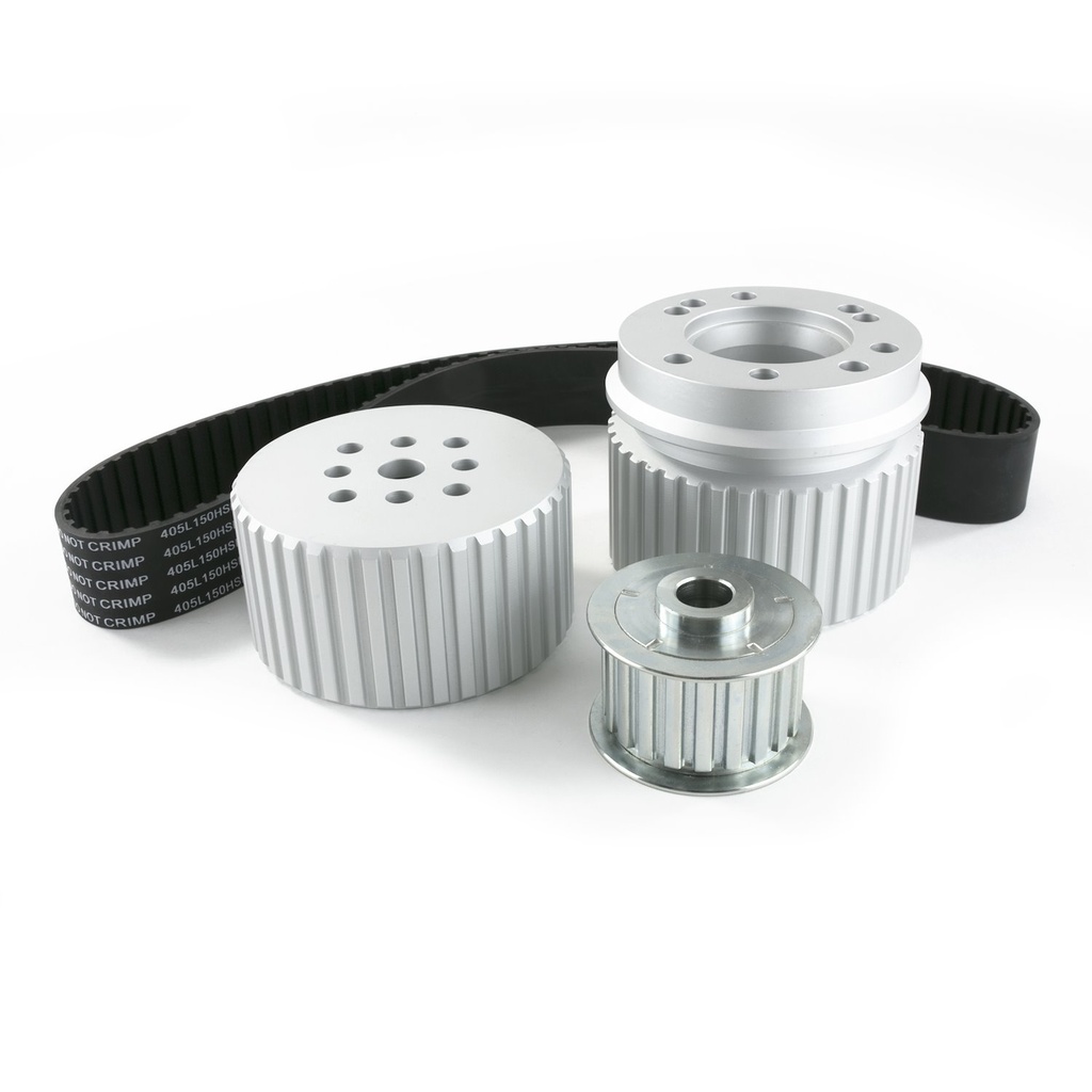 Top Street Performance 10091: 10091 Gilmer Style Pulley Kit, Billet Aluminum, SBC Long Water Pump, Satin