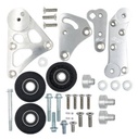 ICT Billet 551189-LS01: 551189-LS01 LSA 8-Rib Idler and 6 and 8 Rib Belt Tensioner Bracket for 2009-2015 GM LSA Superchargers