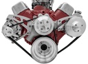 March Performance 23053: Ultra Series Extra High Mid-Mount Serpentine Belt Kit for Big Block Chevy
