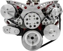 March Performance 21160: Revolver Style Serpentine Drive Kit Small Block Chevy with GM Type 2 Power Steering