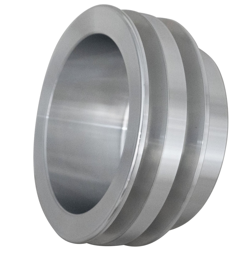 March Performance 10171: High Water Flow Ratio V-Belt Crank Pulley 2-Groove