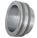March Performance 10171: High Water Flow Ratio V-Belt Crank Pulley 2-Groove