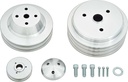 March Performance 6190: V-Belt Pulley Set - High Water Flow Ratio Small Block Chevy