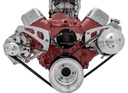 March Performance 22017: Chevy Small Block Serpentine Drive Kit With Saginaw Press Fit Style Power Steering Pump