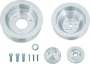 March Performance 7750: V-Belt Pulley Set - High Water Flow Ratio Big Block Chevy