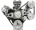 March Performance 30265: Ford 429-460 Ultra Serpentine Drive Kit With Saginaw Press Fit Power Steering Pump & A/C