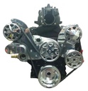 All American Billet FDS-LS-101-E: Serpentine Belt Front Drive System GM LS1/2/3/6