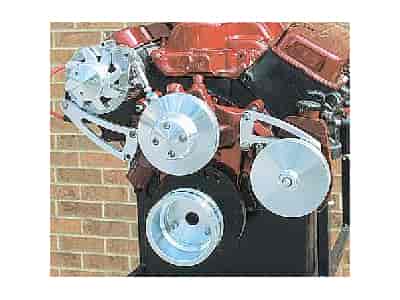 March Performance 2015: Power & Amp Series Pulley Kit 4-3/8", 6-Rib Crank Pulley
