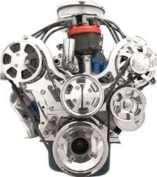 Billet Specialties Tru Trac Serpentine Systems with A/C