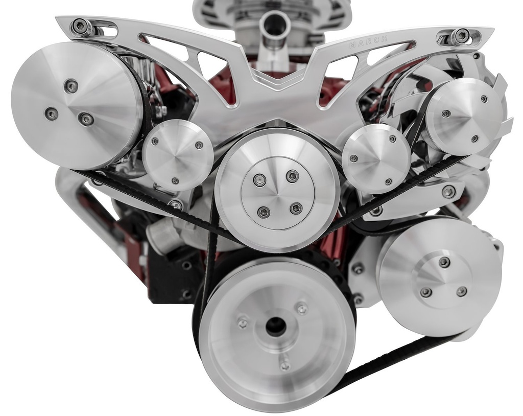 March Performance 21270: Style Track Pulley System Fits 1963-82 C2 and C3 Corvettes