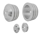 March Performance 5050: Corvette V-Belt Pulley Kit - Performance Series 1971-1982 Small Block Chevy Corvette