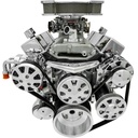 March Performance 20385: Ultra Front Mount Serpentine Kit Custom Series