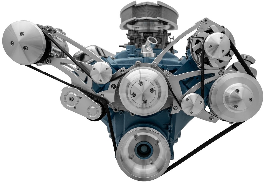 March Performance CA13120: CA13120 All-Inclusive Ultra Serpentine System for Pontiac Engines