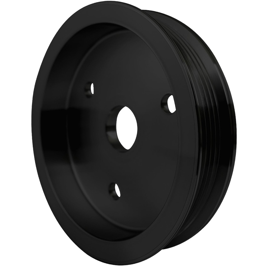 March Performance 6211-08: 6211-08 Small Block Chevy Serpentine Crankshaft Pulley - 1V - SWP - Black