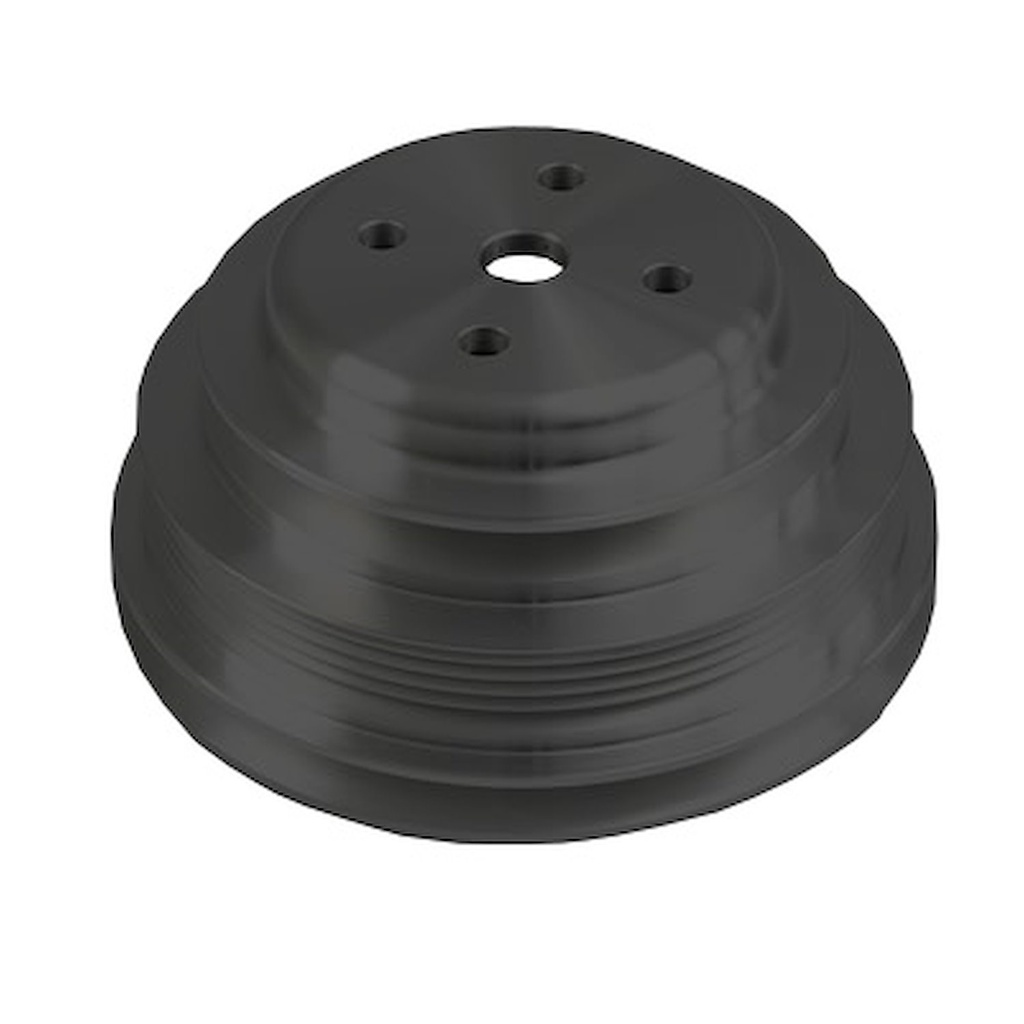 March Performance 4032-08: 4032-08 Small Block Chevy Serpentine Water Pump Pulley - '85-87 - Black