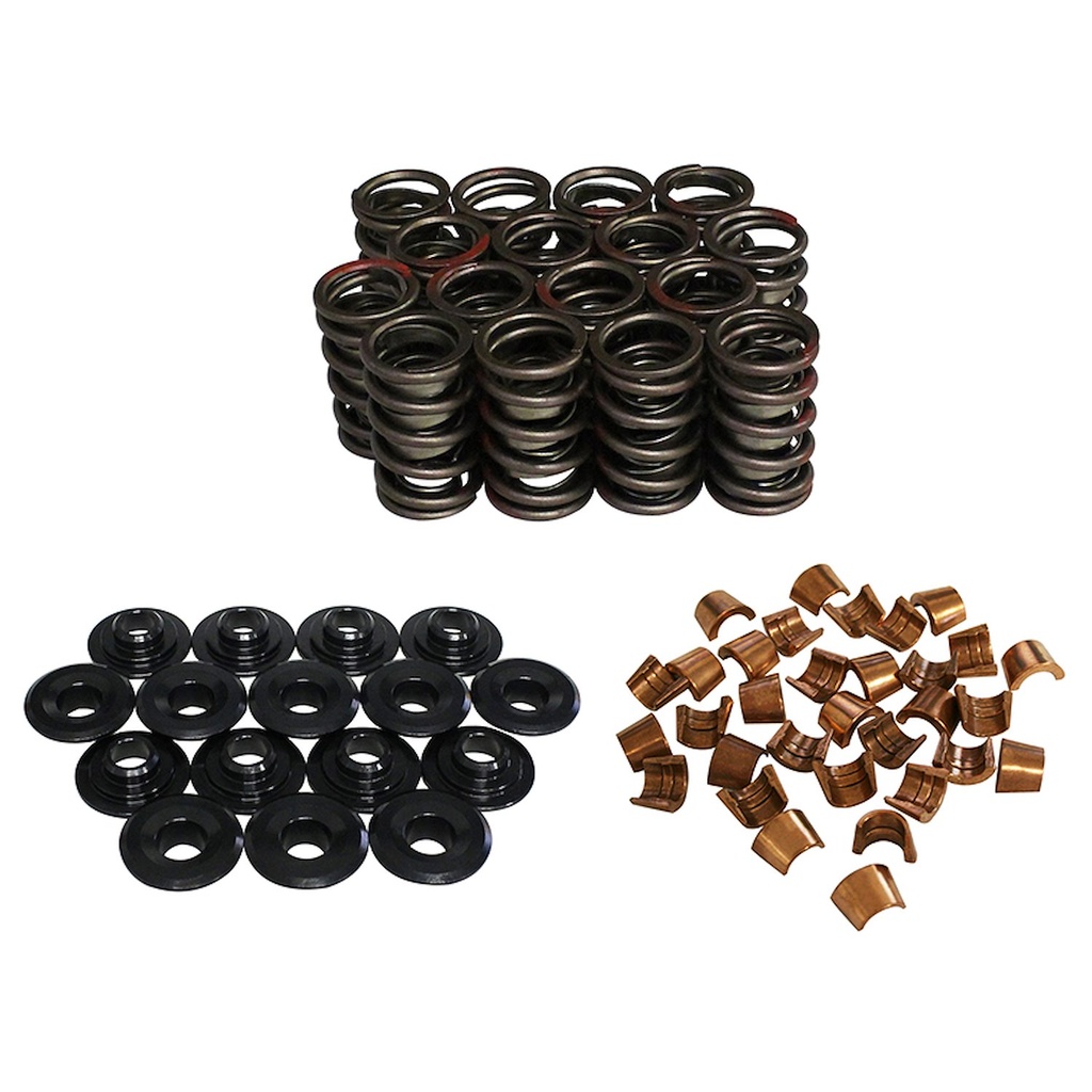 Howards Cams 98636-K32: Stock Dual Valve Spring & Retainer Kit 1.514" OD