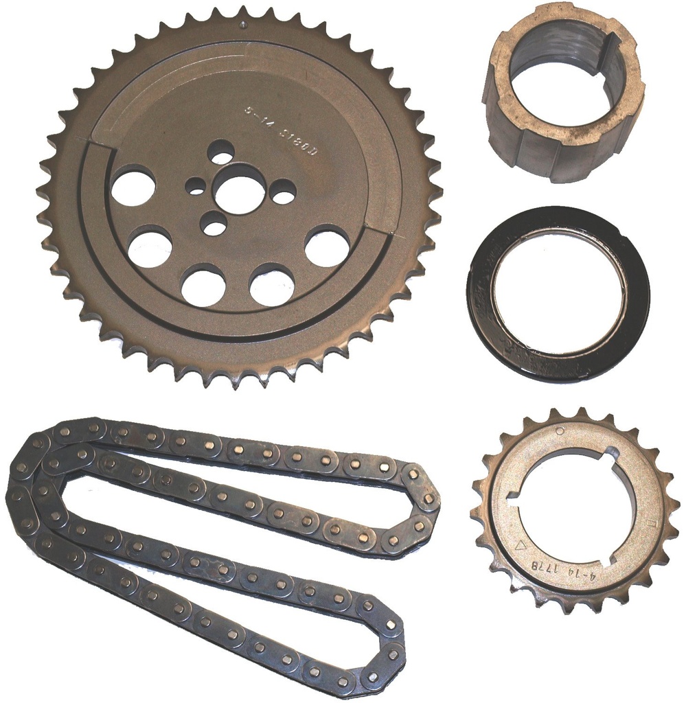 Cloyes 9-3658TX3: 9-3658TX3 Race Billet True Roller Timing Set 1997-07 GM LS1/LS6 5.7L and LS2 6.0L