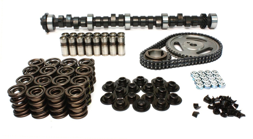COMP Cams K42-223-4: Xtreme Energy 268H Hydraulic Flat Tappet Camshaft Complete Kit Lift .485"/.490" Duration 268°/280° RPM Range 1600-5800
