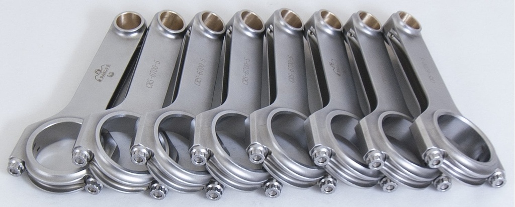 Eagle CRS67003DL19: 6.700" ESP Connecting Rods Features ARP L19 Rod Bolts