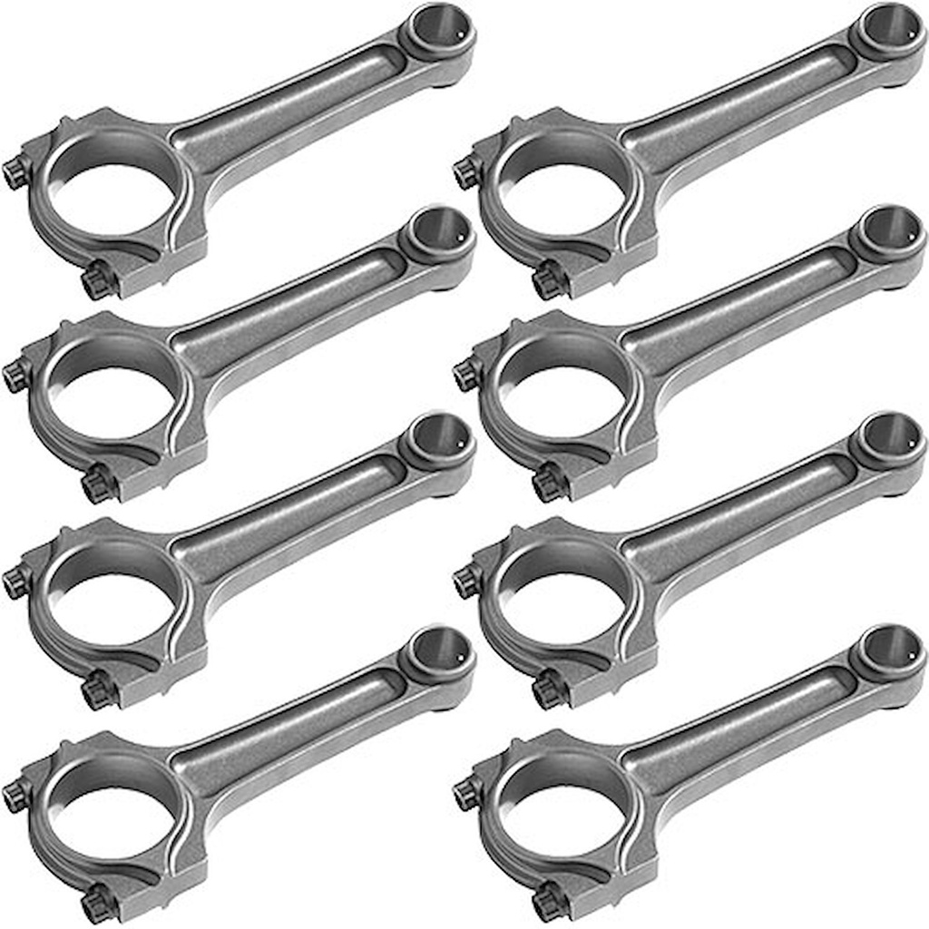 Manley 14244-8: SB-Chevy Tour Lite I-Beam Connecting Rods 6.000" (+.300) Center-to-Center