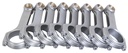 Eagle CRS5700BLW: 5.700" Lightweight Connecting Rods Large 2.100" Crank Journal