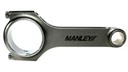 Manley 15042R-1: H-Tuff H-Beam Connecting Rod for Ford 4.6L Modular, 5.0L Coyote