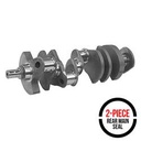 Scat 910442: Cast Pro Stock Crankshaft, Chevy 350 (2-Piece Rear Seal)