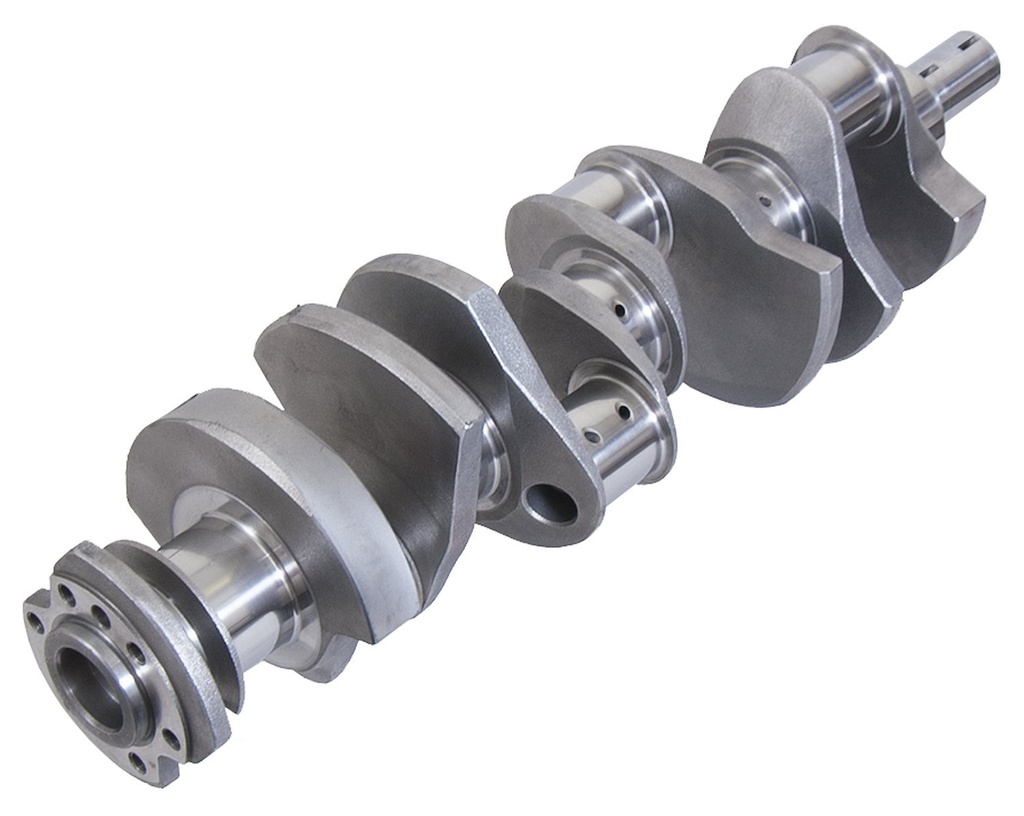 Eagle 104544250: Chevrolet 502 Cast Steel Crankshaft 4.2500" Stroke 2-Piece Rear Seal (Early Style) External Balance 2420 Bobweight
