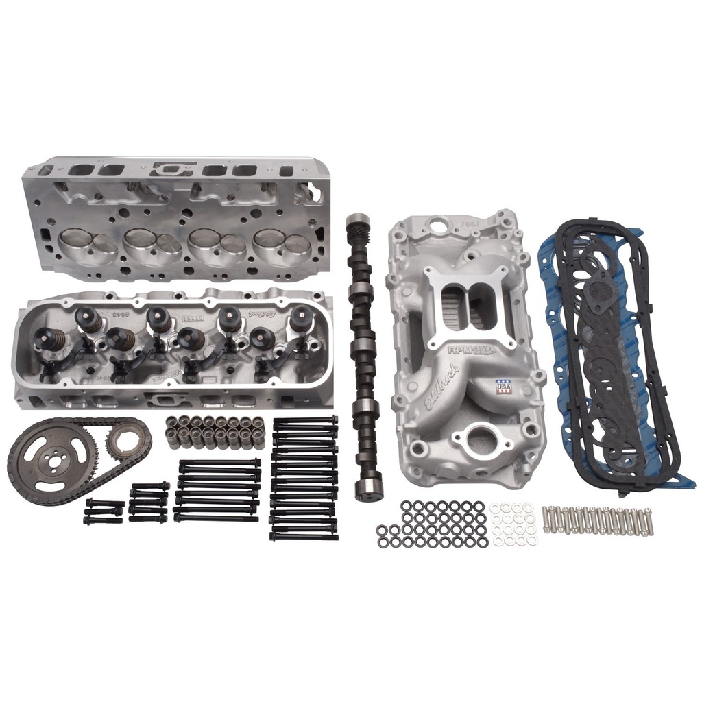 Edelbrock 2095: RPM Power Package Top End Kit for 1965-1995 Big Block Chevy 396-454