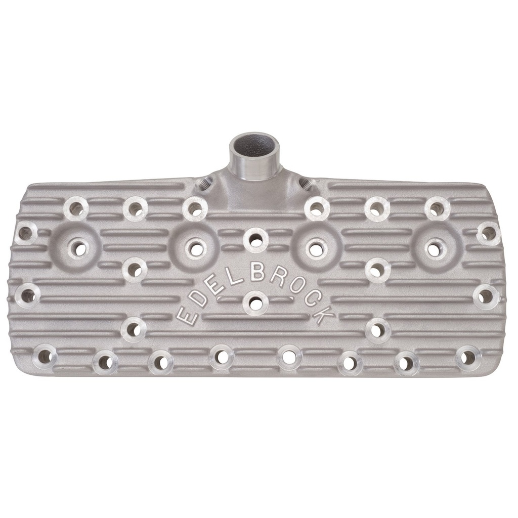 Edelbrock 1126: Ford Flathead Aluminum Cylinder Heads with Block Letters