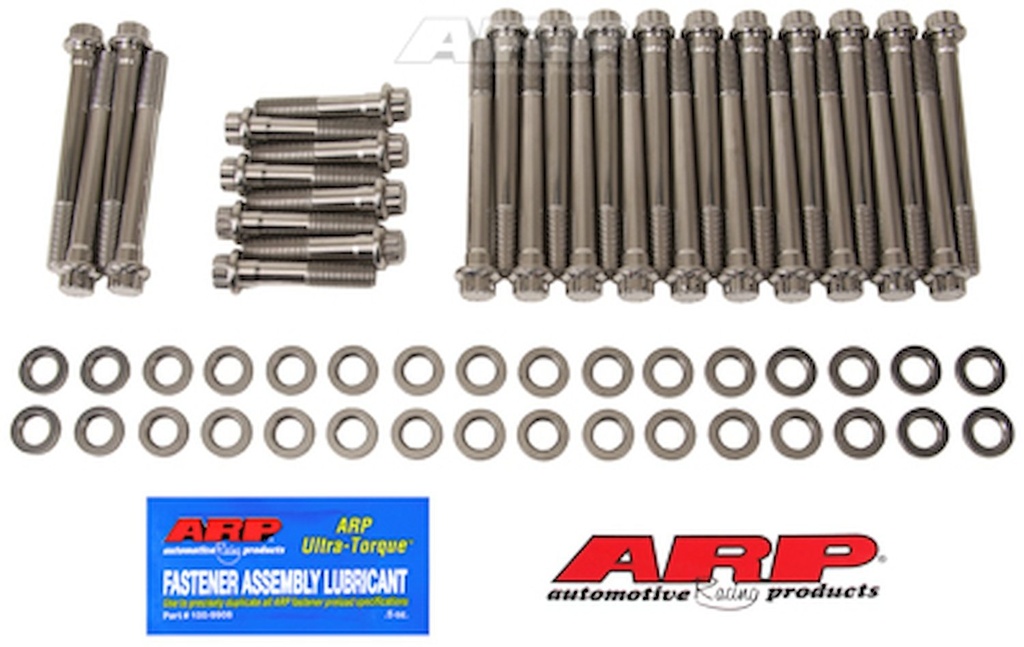 ARP 435-3701: High Performance Head Bolt Kit Stainless BB-Chevy 396-402-427-454 Cast Iron OEM